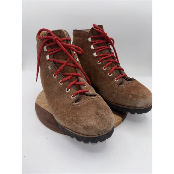 VTG Pivetta For DMC Leather Hiking Mountain Trail Boots Men's 8 - Picture 6 of 13